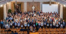 Verleihung der Deutschlandstipendien 2023/24 am Montag, 11. 12. 2923 in der Aula der Universität Göttingen